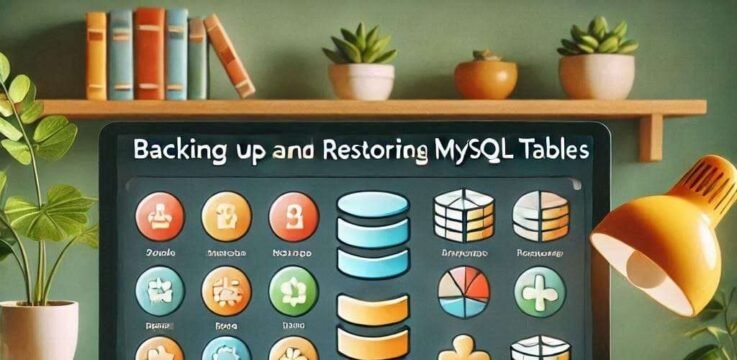 Backup and Restore MySQL Tables