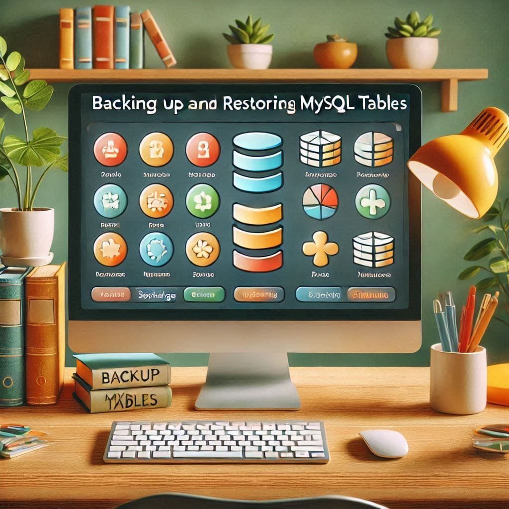 How to Backup and Restore MySQL Tables